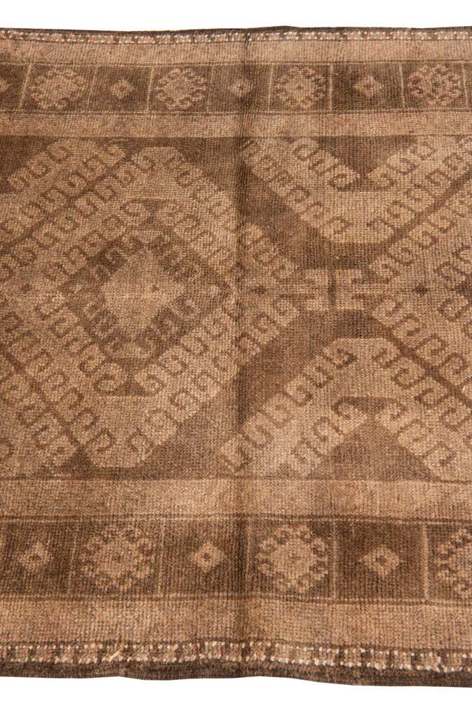 3' 5 x 6' 3 Hand Knotted Ultra Vintage Persian Wool Rug