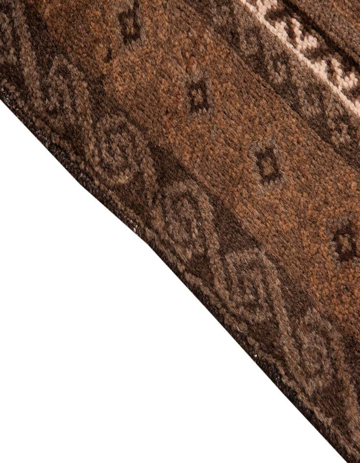 Detail image of 3' 8 x 6' 4  Hand Knotted Ultra Vintage Persian Wool Rug