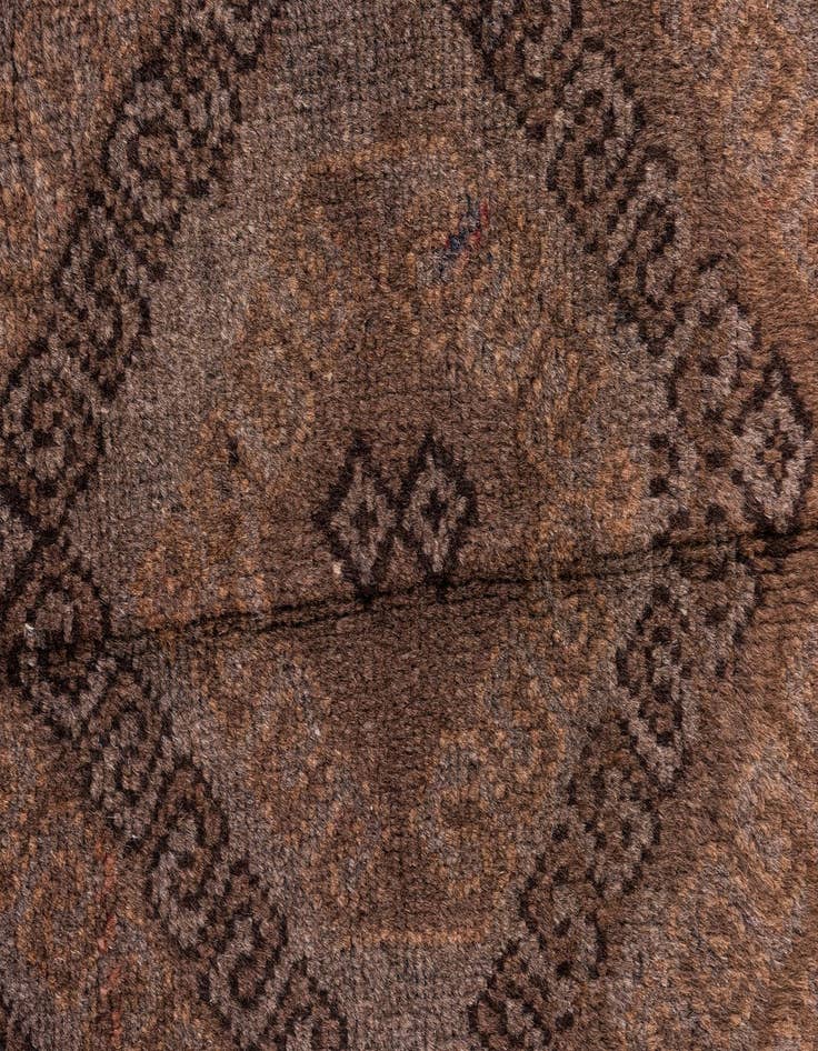 Detail image of 3' 8 x 6' 4  Hand Knotted Ultra Vintage Persian Wool Rug