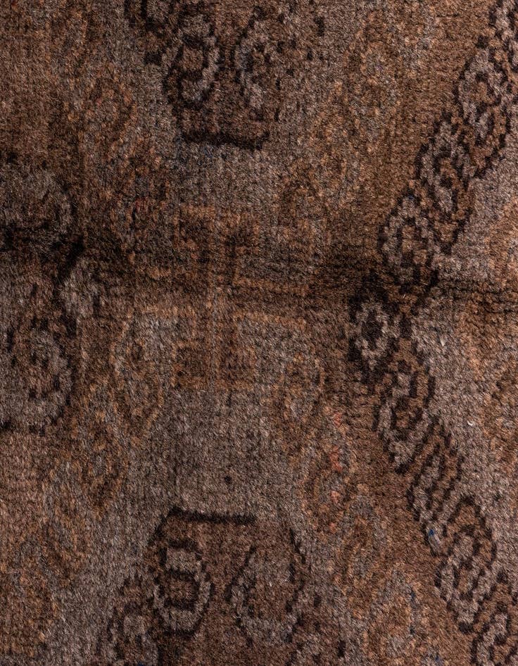 Detail image of 3' 8 x 6' 4  Hand Knotted Ultra Vintage Persian Wool Rug