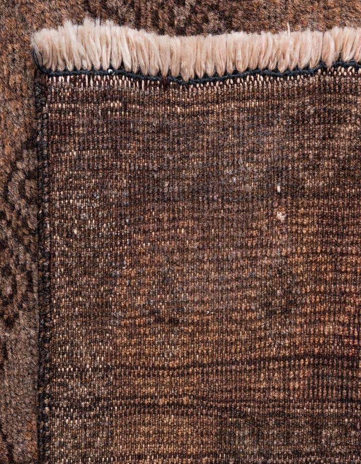 Detail image of 3' 8 x 6' 4  Hand Knotted Ultra Vintage Persian Wool Rug