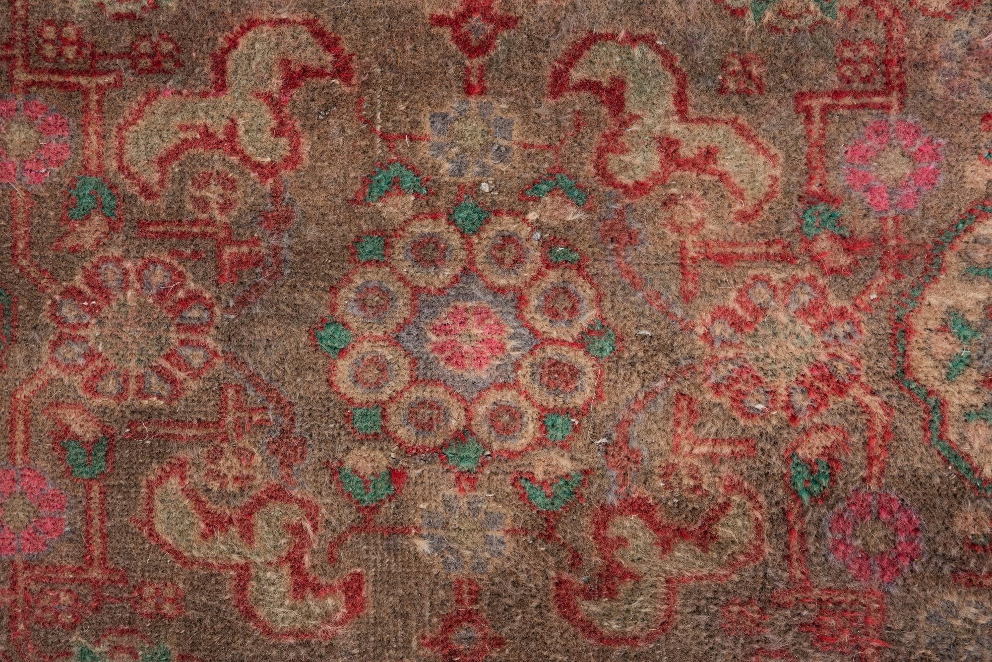 3' 5 x 5' 8 Hand Knotted Ultra Vintage Persian Wool Rug