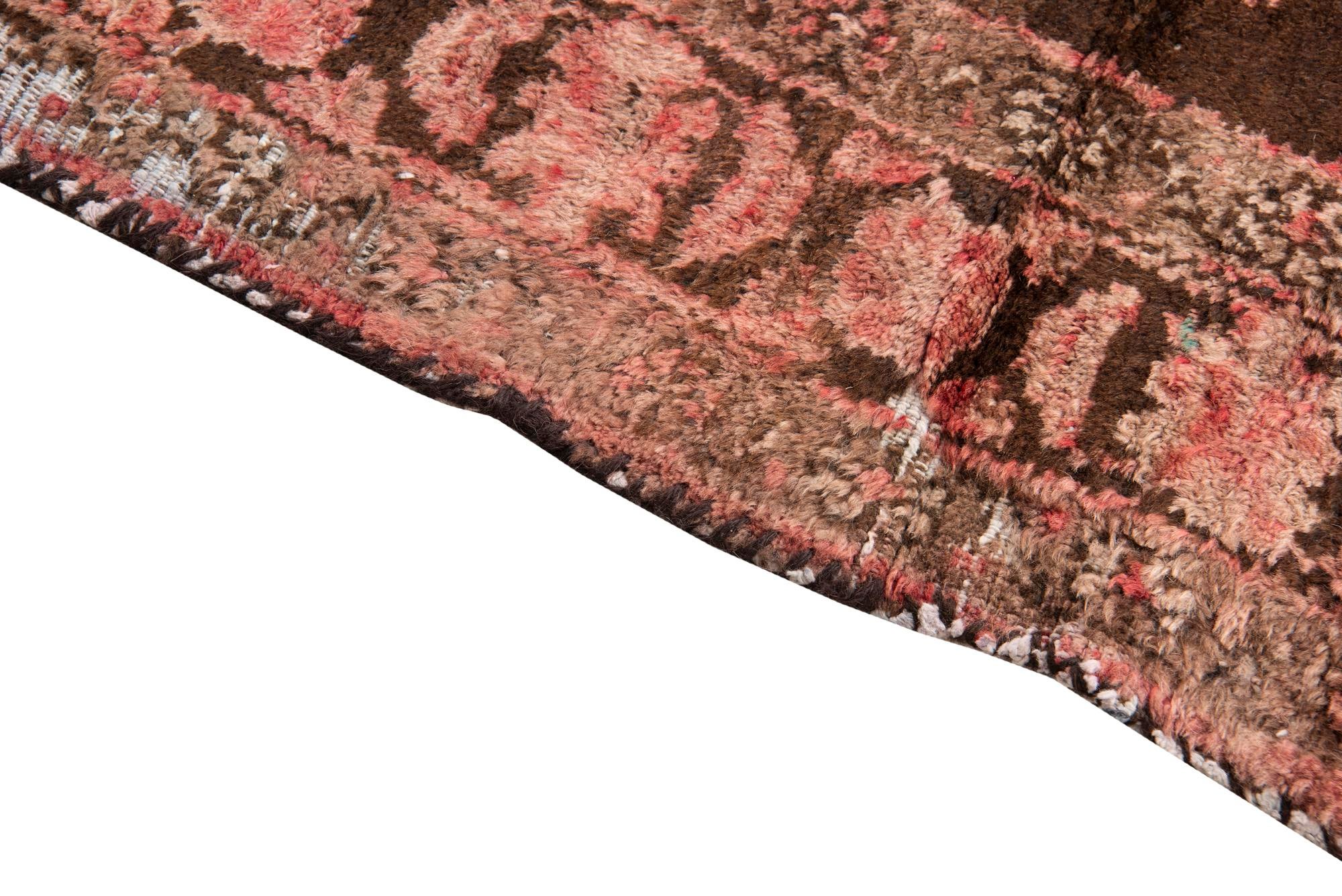 4' 6 x 6' 8 Hand Knotted Ultra Vintage Persian Wool Rug