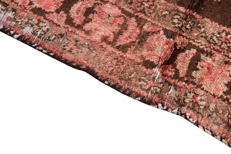 Detail image of 4' 6 x 6' 8 Hand Knotted Ultra Vintage Persian Wool Rug