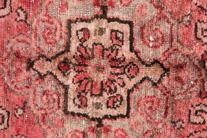 4' 6 x 6' 8 Hand Knotted Ultra Vintage Persian Wool Rug