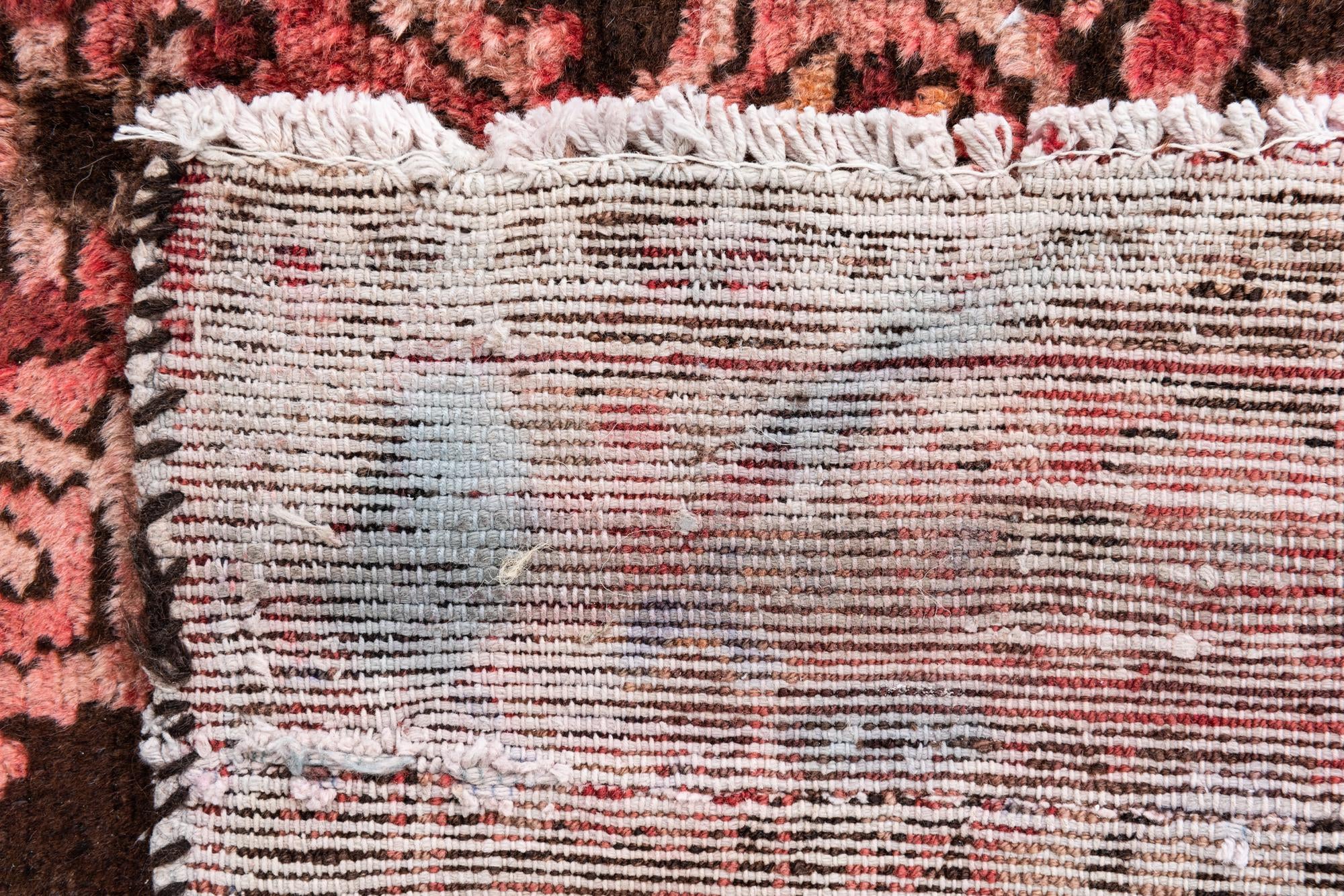 4' 6 x 6' 8 Hand Knotted Ultra Vintage Persian Wool Rug