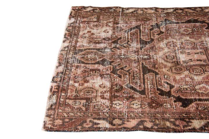 120cm x 180cm Handgeknüpft Ultra Vintage Persisch Wolle Teppich