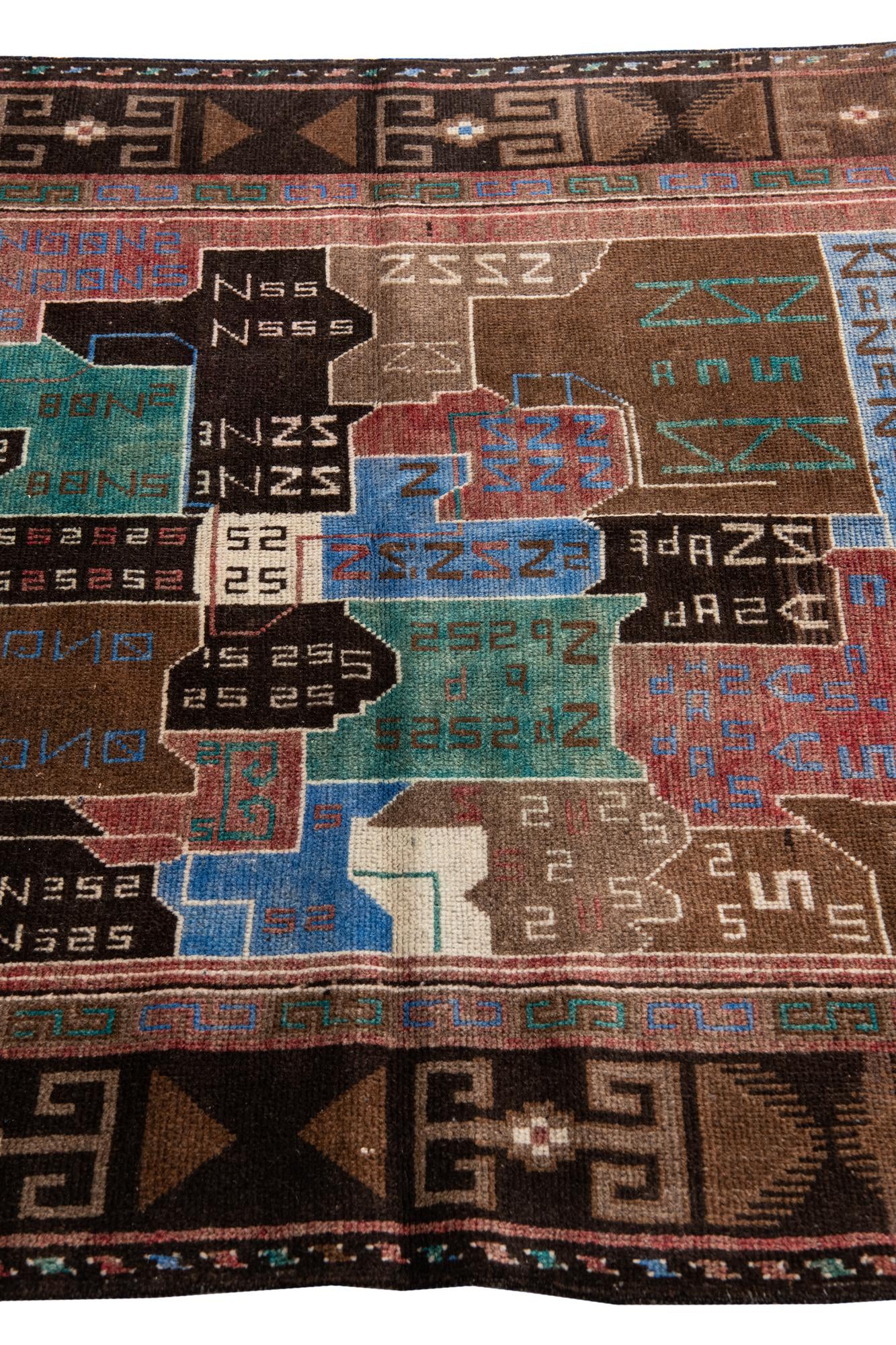 3' 9 x 6' 8 Hand Knotted Ultra Vintage Persian Wool Rug