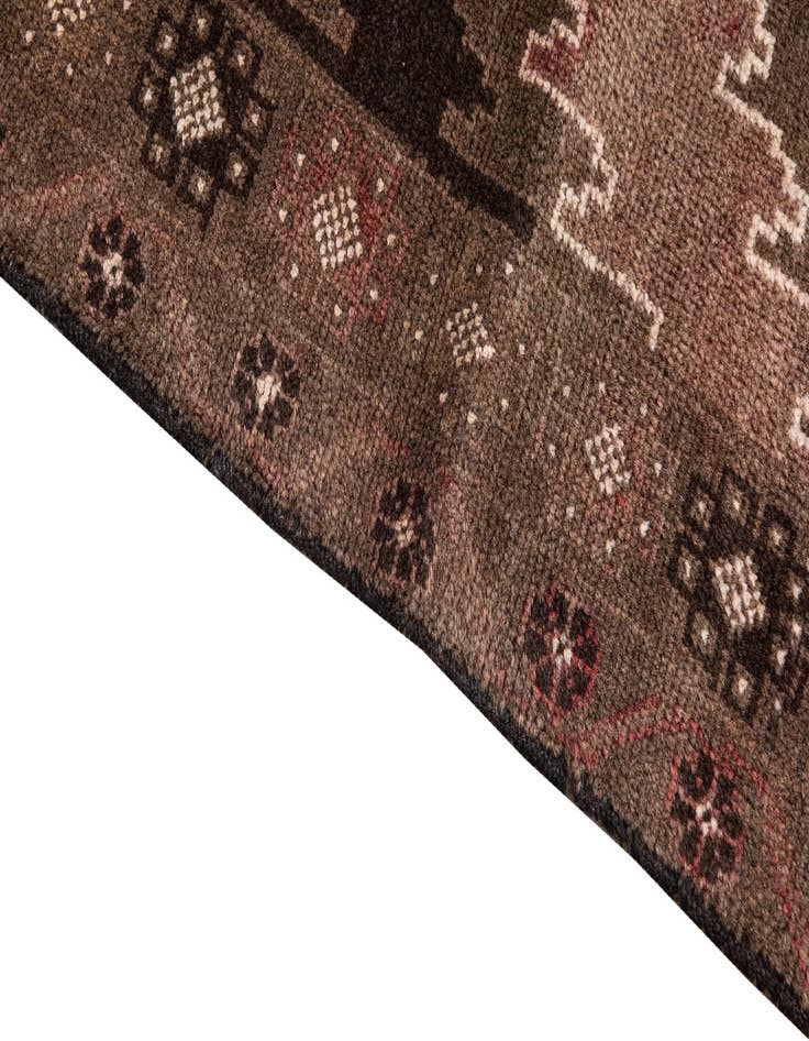 Detail image of 3' 5 x 6' 3  Hand Knotted Ultra Vintage Persian Wool Rug