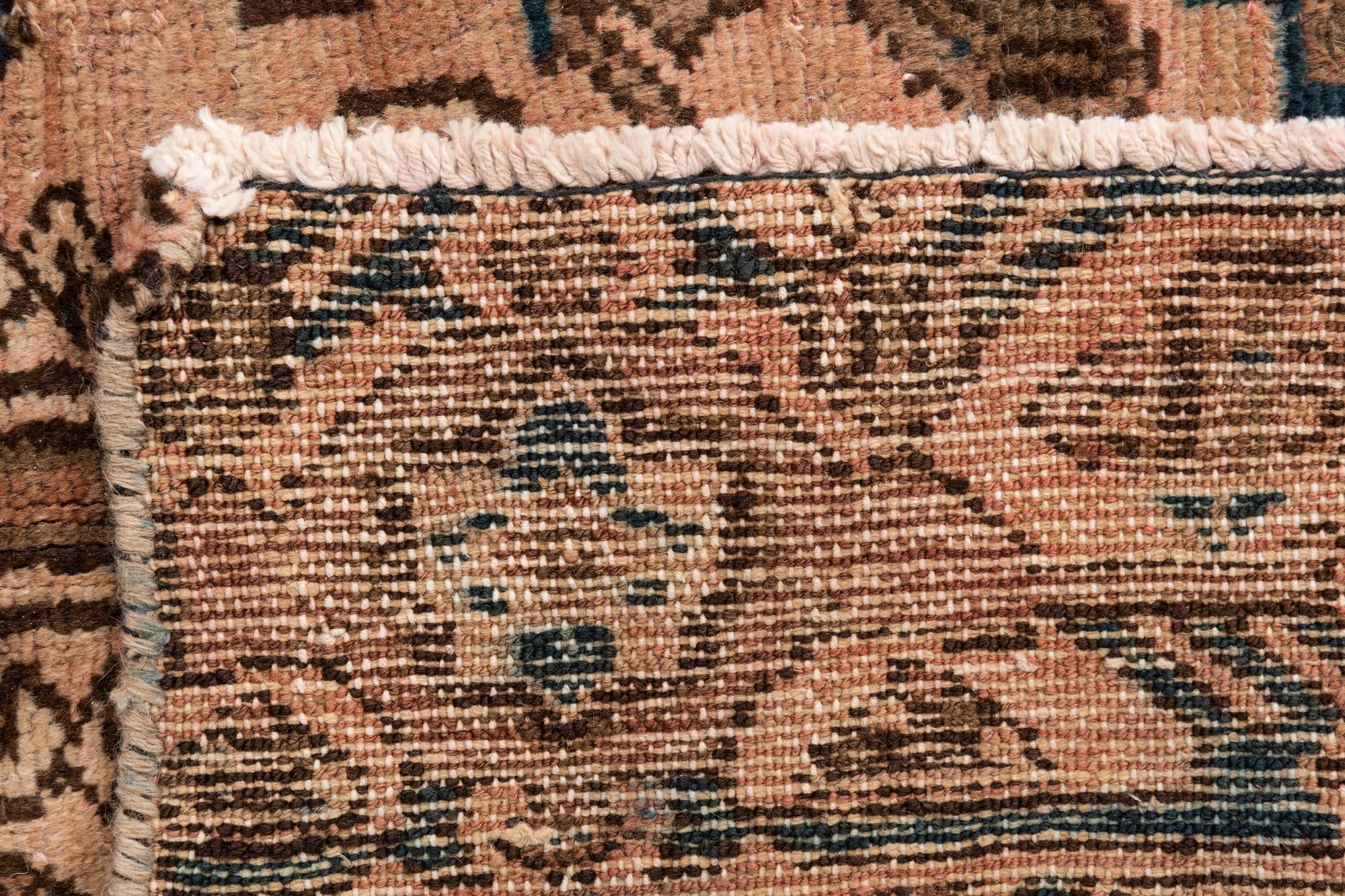 4' x 6' 5 Hand Knotted Ultra Vintage Persian Wool Rug
