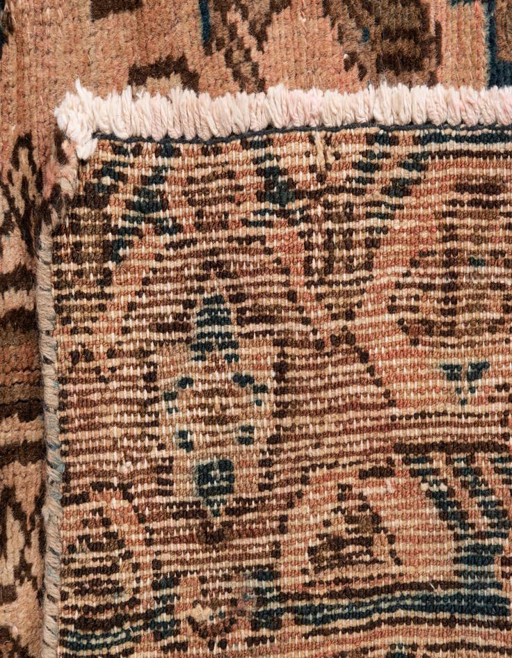 Detail image of 4' x 6' 5  Hand Knotted Ultra Vintage Persian Wool Rug