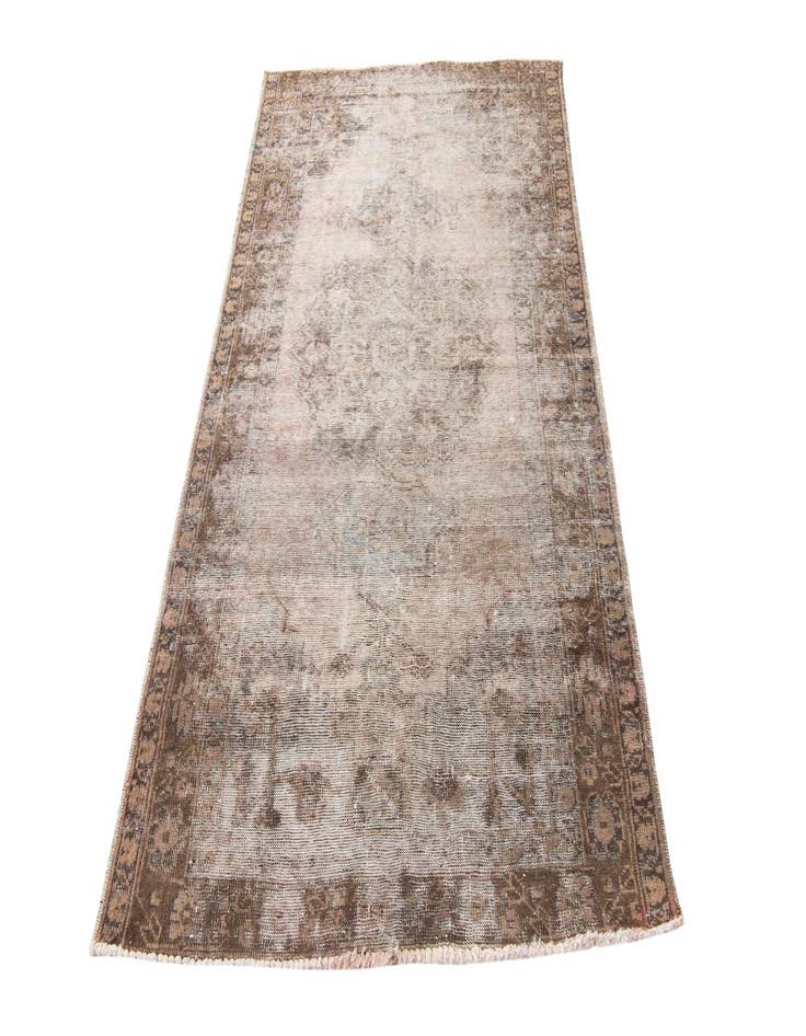 Detail image of 4' 2 x 6' 10  Hand Knotted Ultra Vintage Persian Wool Rug