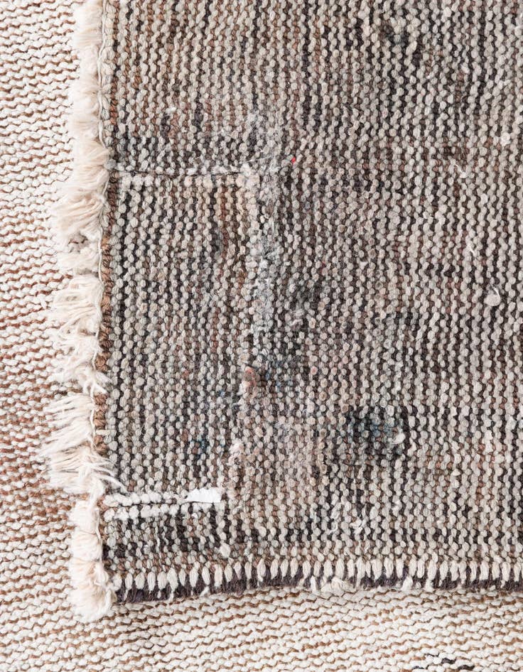 Detail image of 4' 2 x 6' 10  Hand Knotted Ultra Vintage Persian Wool Rug