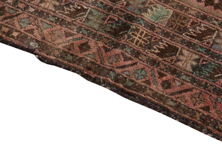 2' 8 x 3' 10 Hand Knotted Ultra Vintage Persian Wool Rug