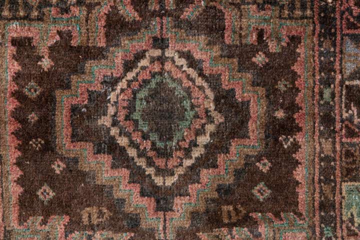 2' 8 x 3' 10 Hand Knotted Ultra Vintage Persian Wool Rug