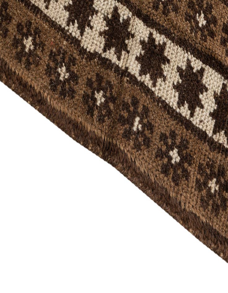 Detail image of 3' x 4' 5  Hand Knotted Ultra Vintage Persian Wool Rug