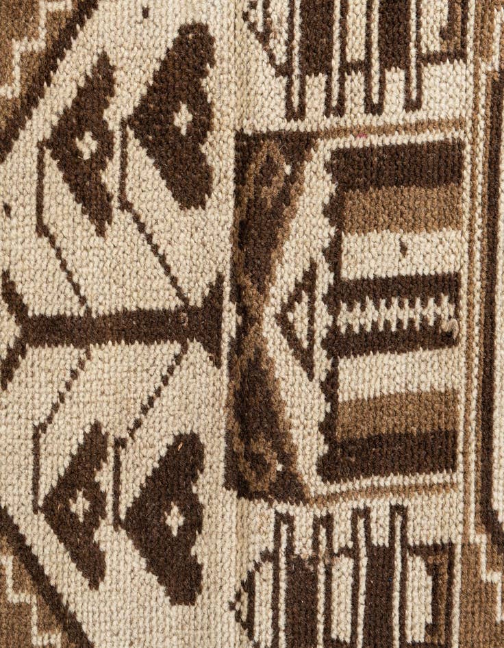 Detail image of 3' x 4' 5  Hand Knotted Ultra Vintage Persian Wool Rug