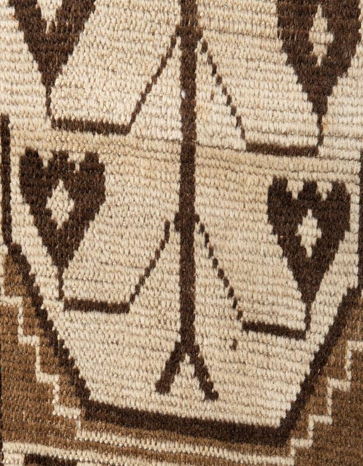 Detail image of 3' x 4' 5  Hand Knotted Ultra Vintage Persian Wool Rug