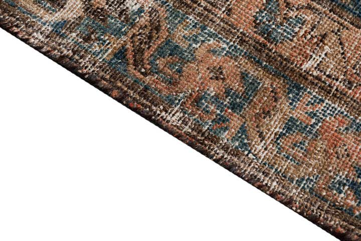 4' 10 x 8' 10 Hand Knotted Ultra Vintage Persian Wool Rug