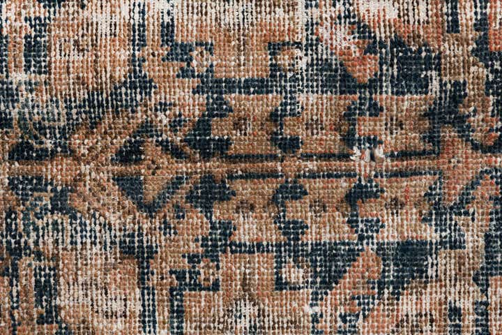 4' 10 x 8' 10 Hand Knotted Ultra Vintage Persian Wool Rug