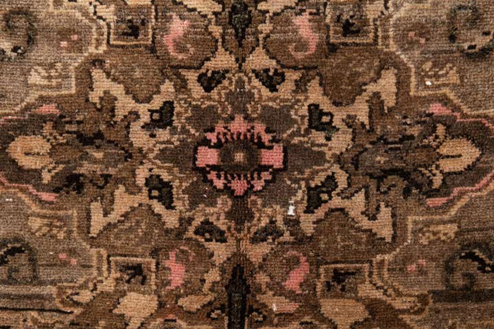 4' 2 x 5' 3 Hand Knotted Ultra Vintage Persian Wool Rug