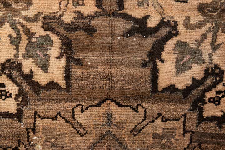 4' 2 x 5' 3 Hand Knotted Ultra Vintage Persian Wool Rug