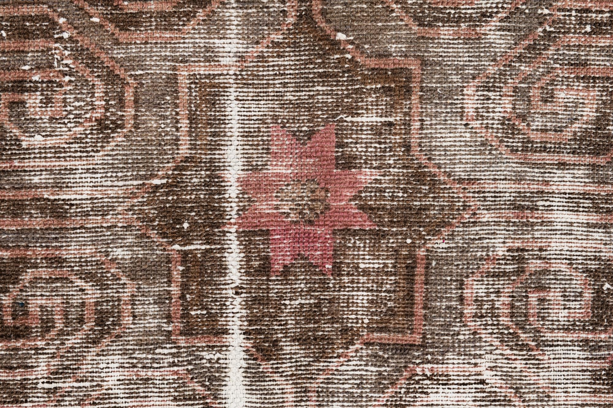 4' 3 x 6' 3 Hand Knotted Ultra Vintage Persian Wool Rug