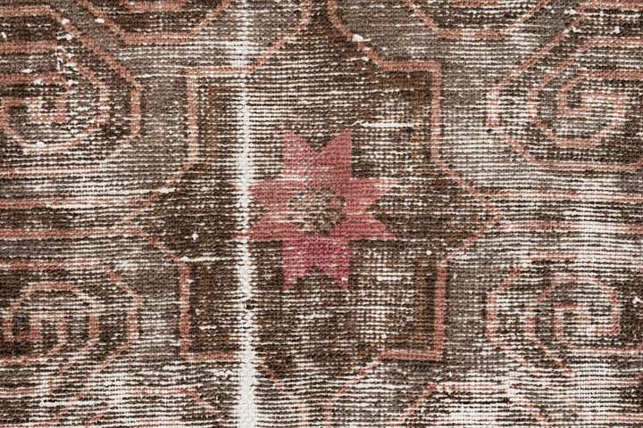 4' 3 x 6' 3 Hand Knotted Ultra Vintage Persian Wool Rug