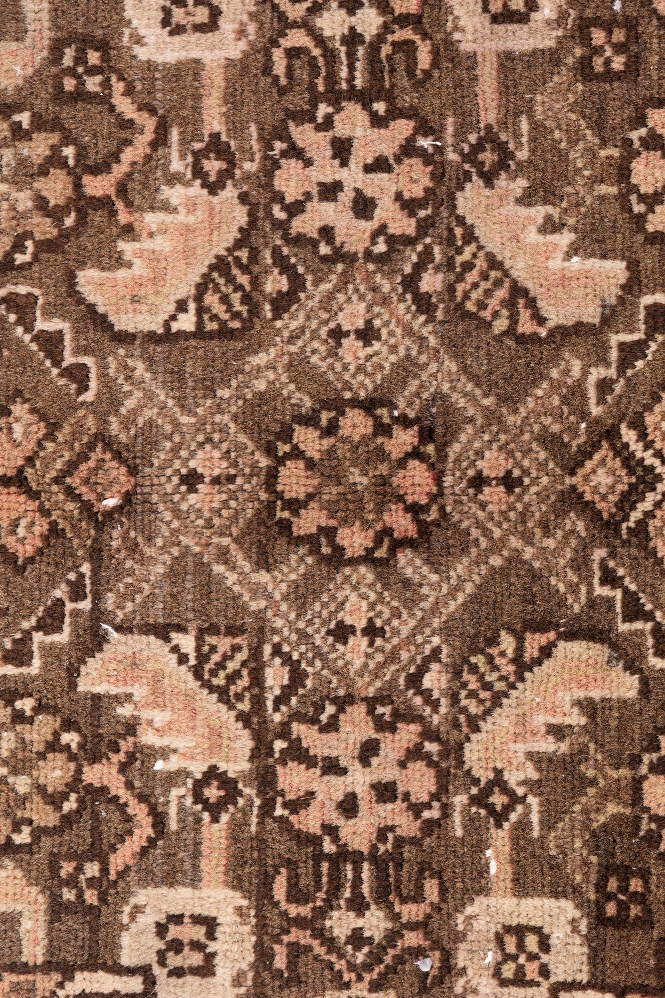 3' 10 x 5' 2 Hand Knotted Ultra Vintage Persian Wool Rug