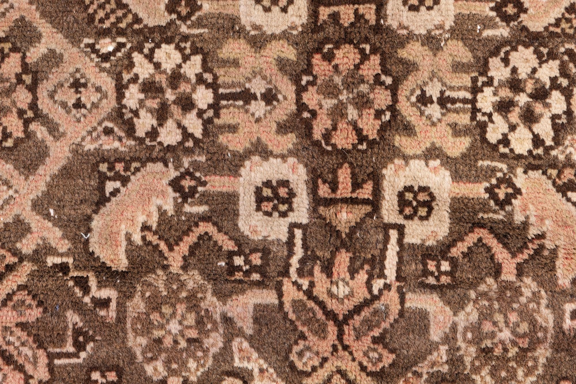 3' 10 x 5' 2 Hand Knotted Ultra Vintage Persian Wool Rug