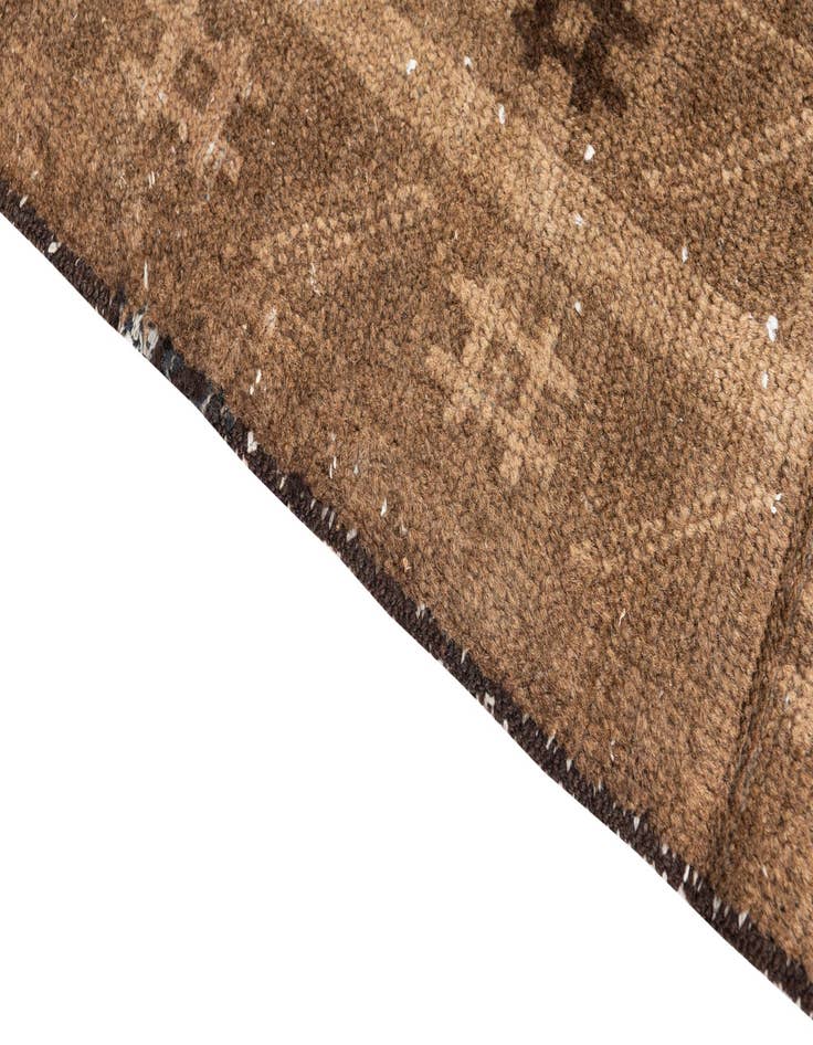 Detail image of 3' 5 x 6' 6  Hand Knotted Ultra Vintage Persian Wool Rug