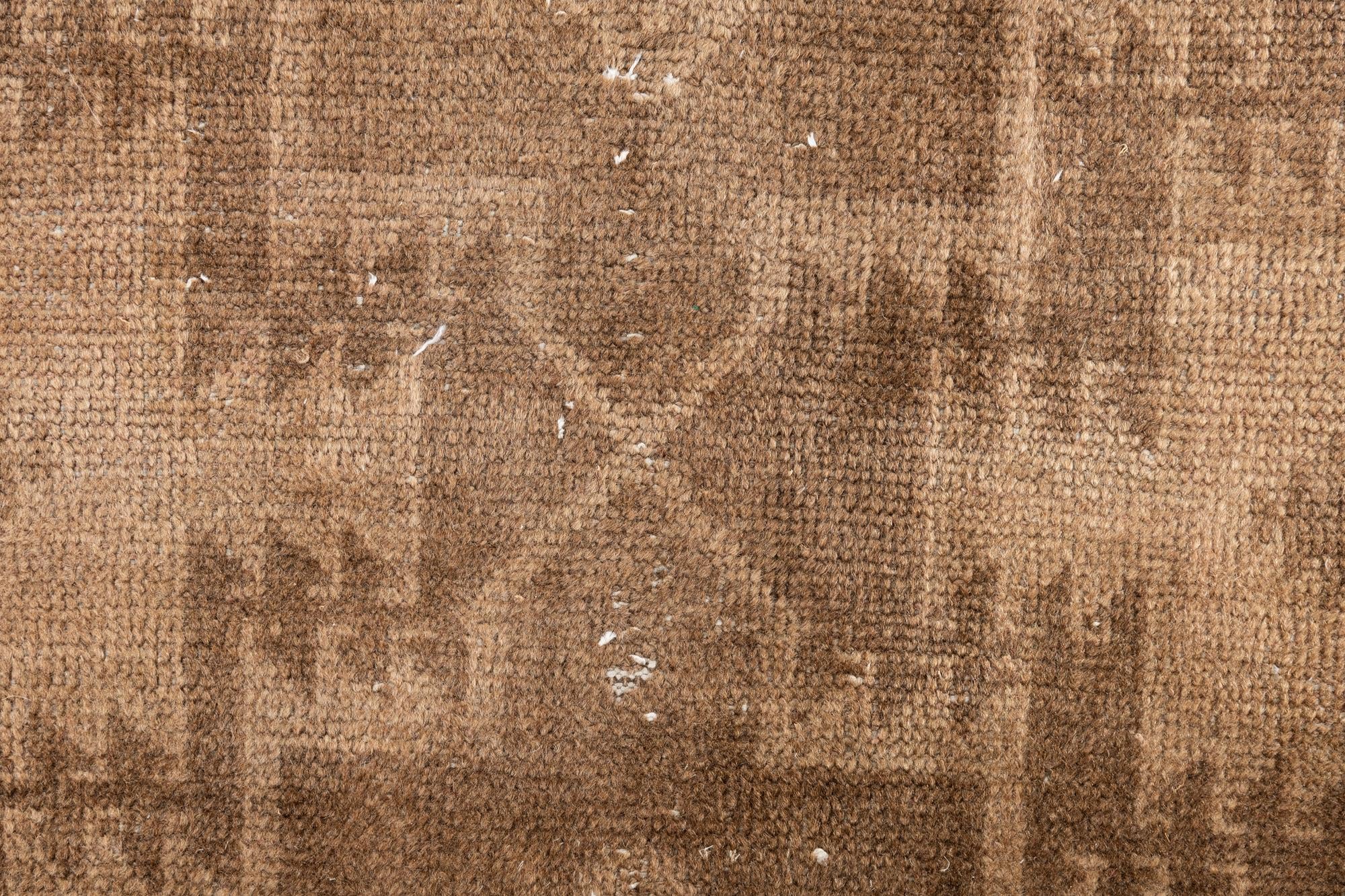 3' 5 x 6' 6 Hand Knotted Ultra Vintage Persian Wool Rug