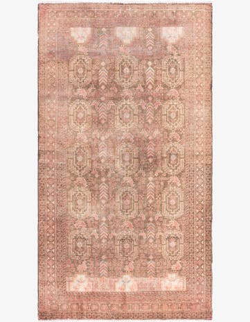 3' 2 x 5' 6 Hand Knotted Ultra Vintage Persian Wool Rug