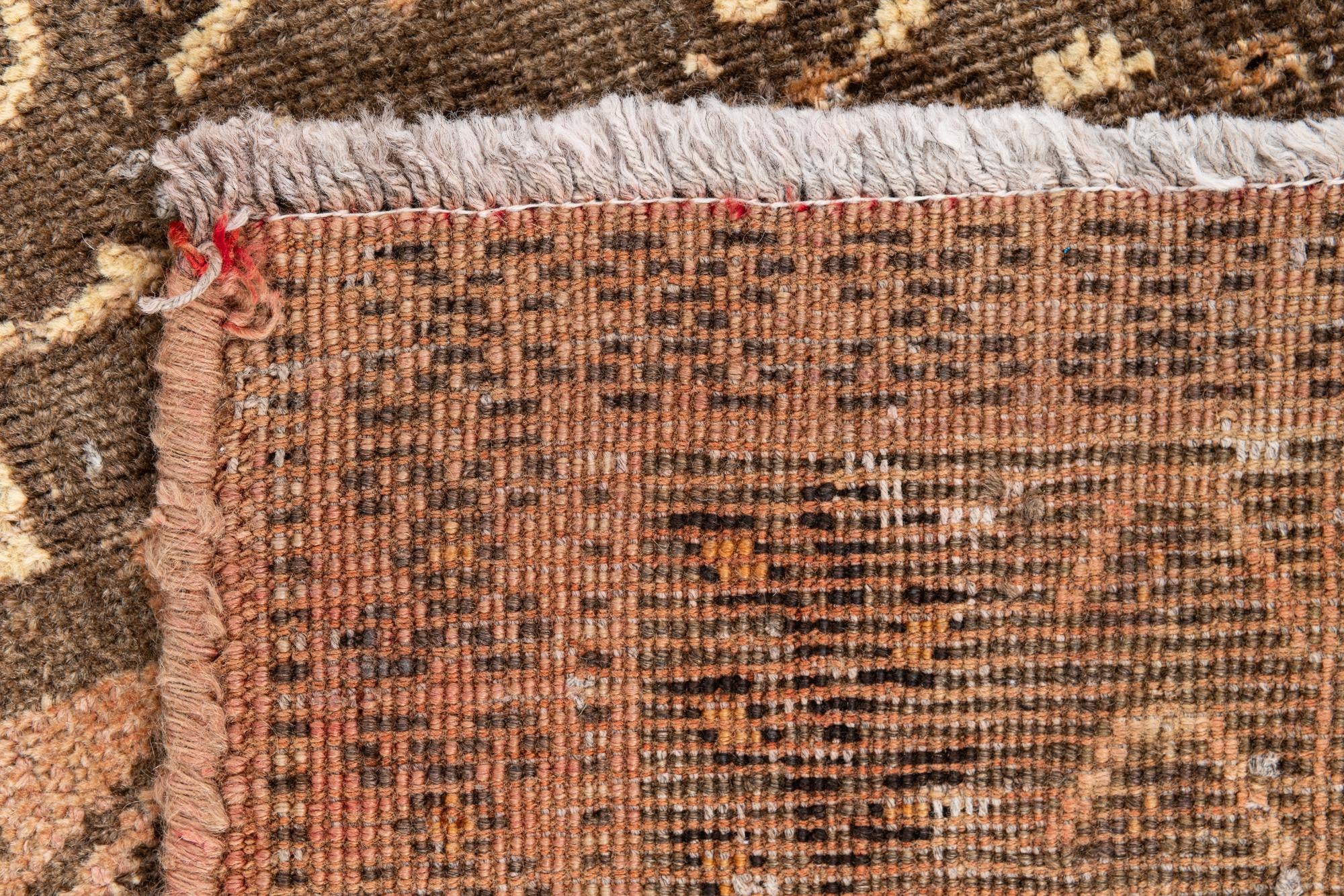 4' x 6' 6 Hand Knotted Ultra Vintage Persian Wool Rug