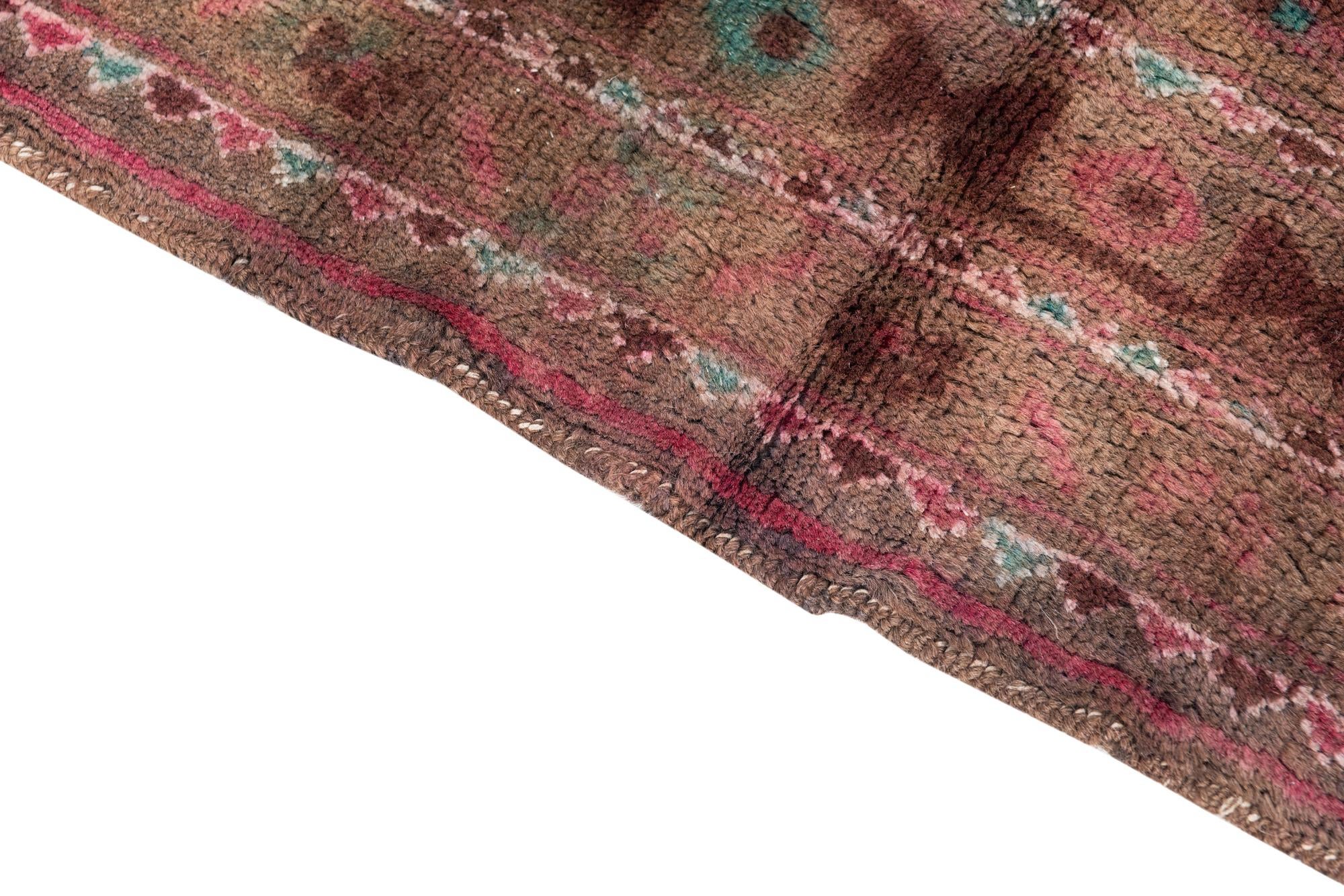 3' 6 x 5' 7 Hand Knotted Ultra Vintage Persian Wool Rug