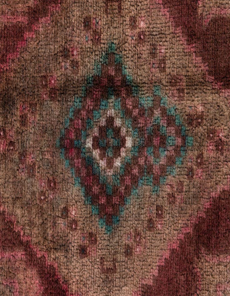 Detail image of 3' 6 x 5' 7  Hand Knotted Ultra Vintage Persian Wool Rug