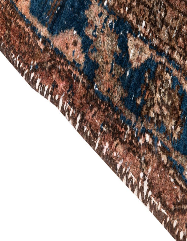 Detail image of 3' 8 x 5' 2  Hand Knotted Ultra Vintage Persian Wool Rug