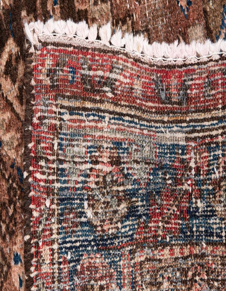 Detail image of 3' 8 x 5' 2  Hand Knotted Ultra Vintage Persian Wool Rug