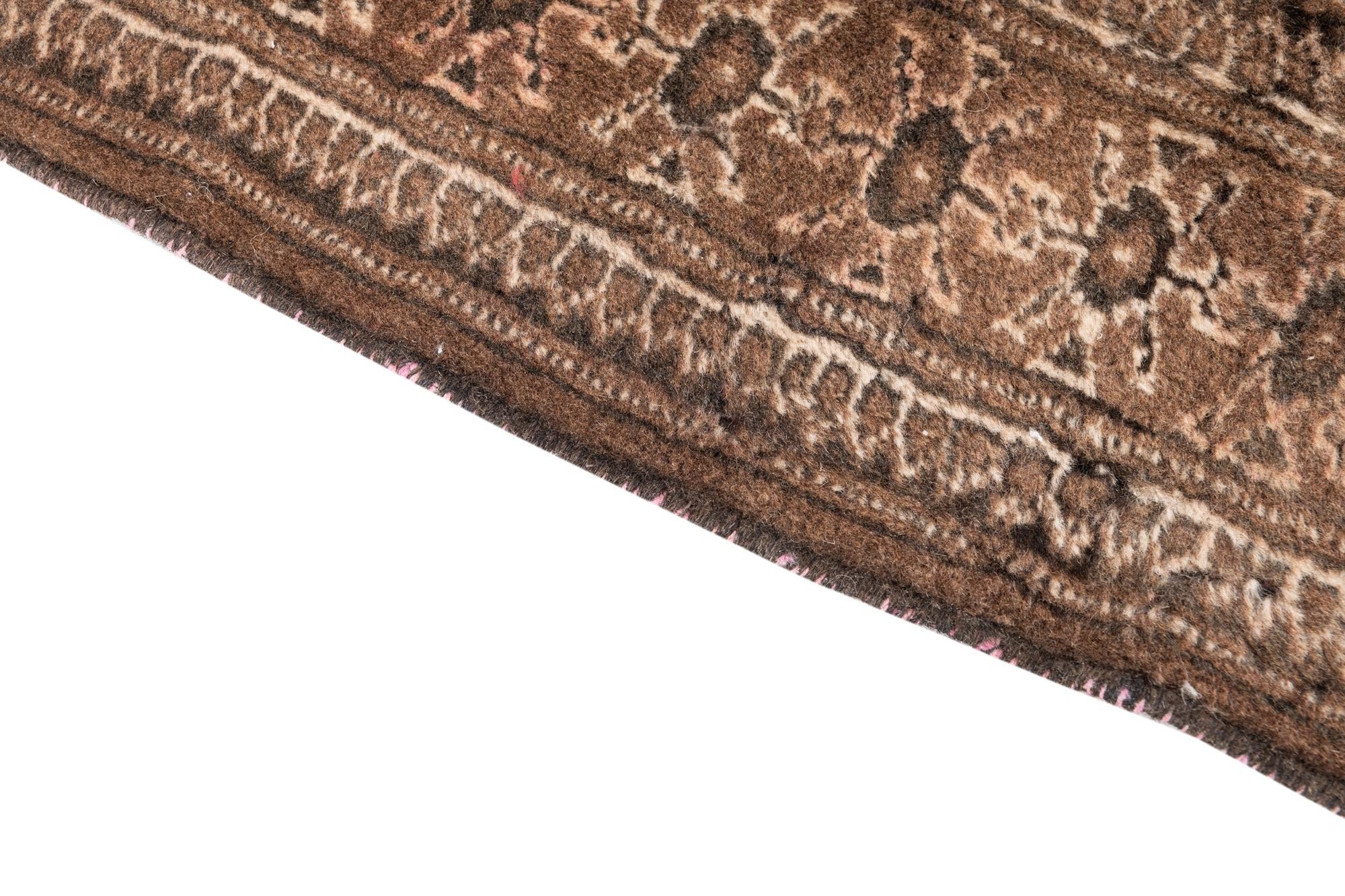 3' 8 x 4' 8 Hand Knotted Ultra Vintage Persian Wool Rug