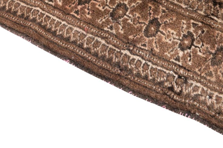 Detail image of 3' 8 x 4' 8 Hand Knotted Ultra Vintage Persian Wool Rug