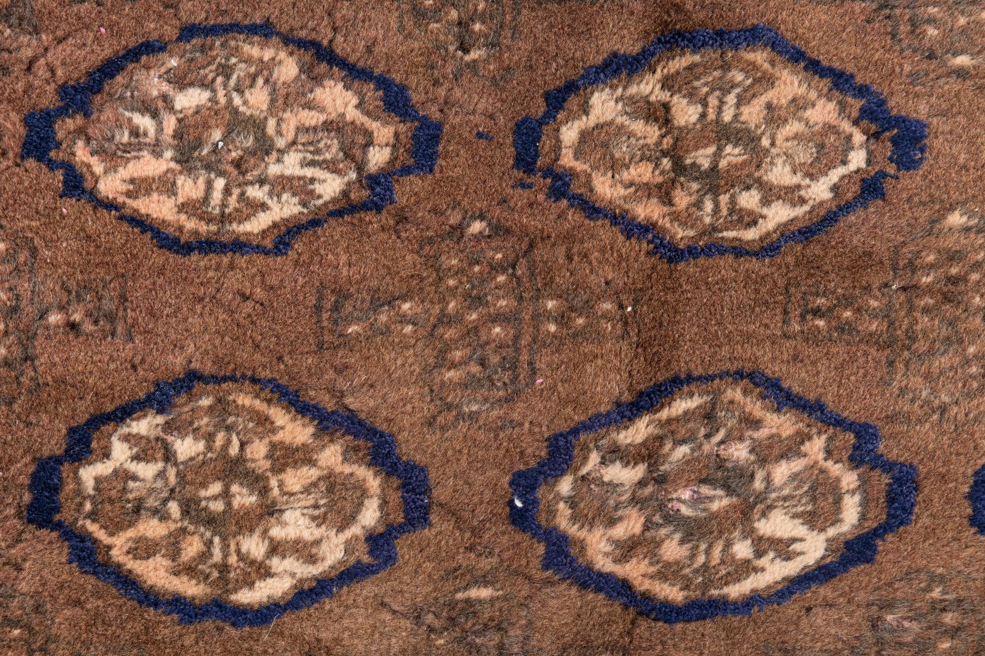 3' 8 x 4' 8 Hand Knotted Ultra Vintage Persian Wool Rug