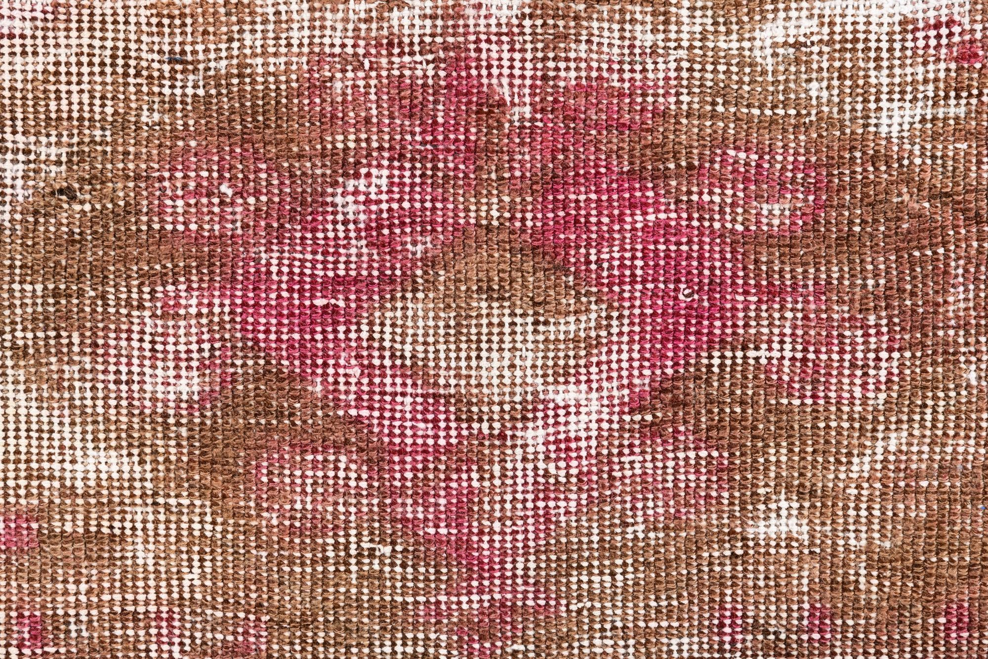 4' 4 x 6' 8 Hand Knotted Ultra Vintage Persian Wool Rug