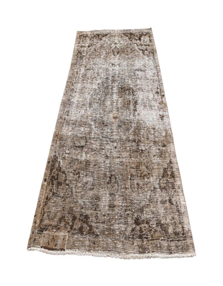 Detail image of 4' 9 x 7' 8  Hand Knotted Ultra Vintage Persian Wool Rug