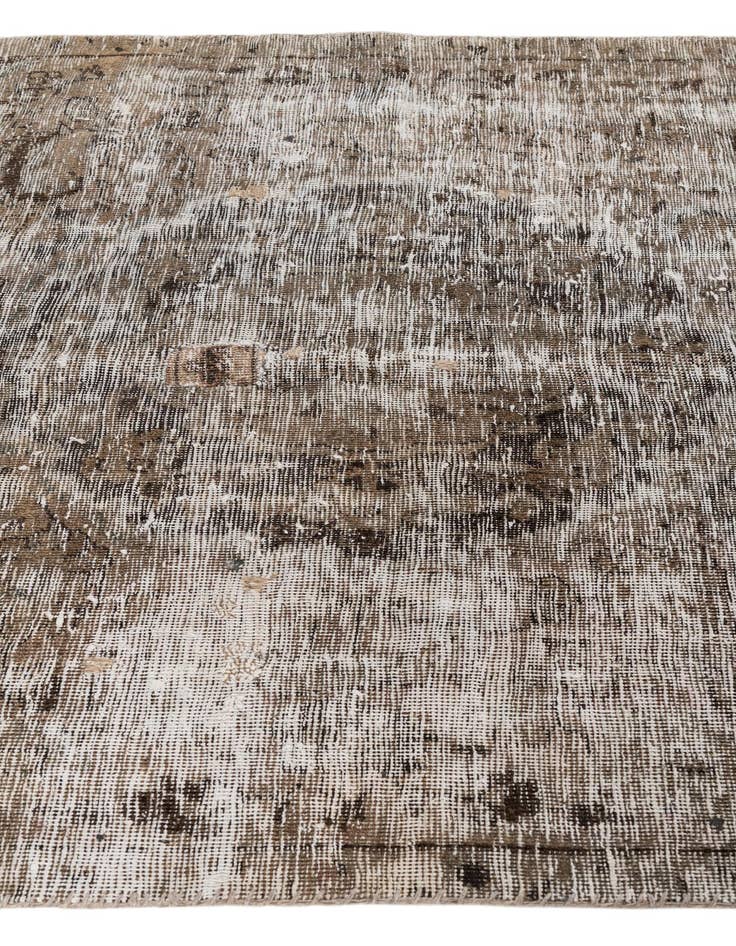Detail image of 4' 9 x 7' 8  Hand Knotted Ultra Vintage Persian Wool Rug