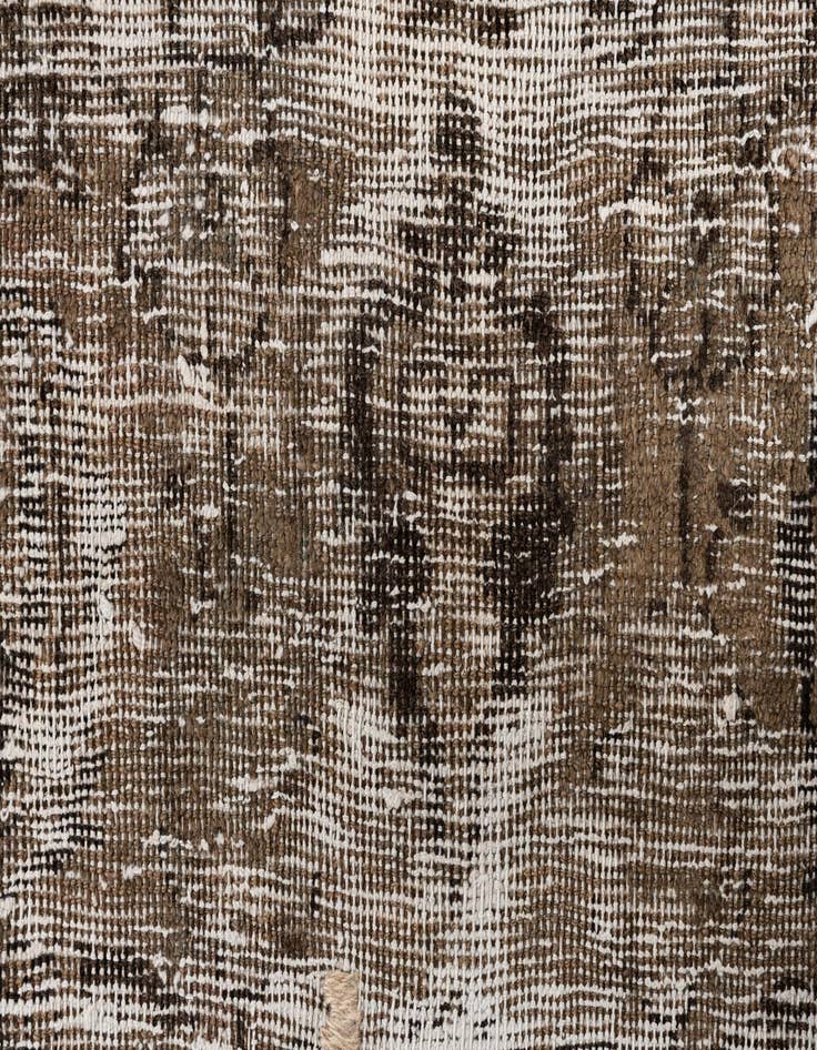 Detail image of 4' 9 x 7' 8  Hand Knotted Ultra Vintage Persian Wool Rug