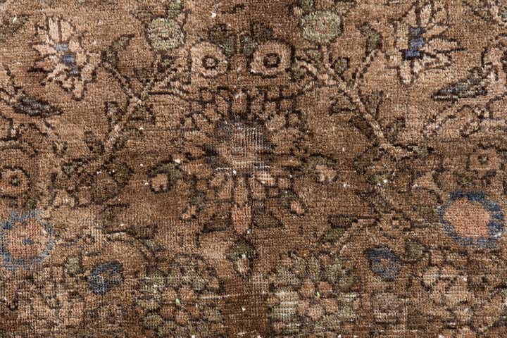 4' 3 x 6' Hand Knotted Ultra Vintage Persian Wool Rug