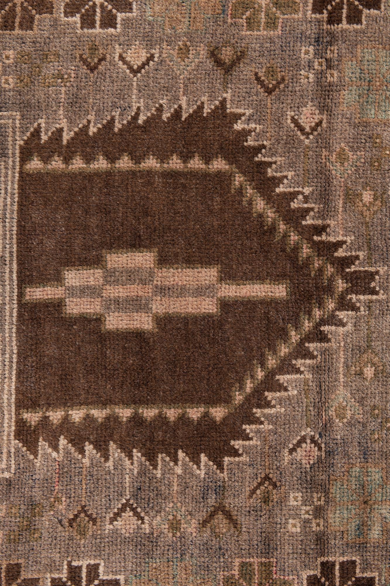 3' 3 x 6' 3 Hand Knotted Ultra Vintage Persian Wool Rug
