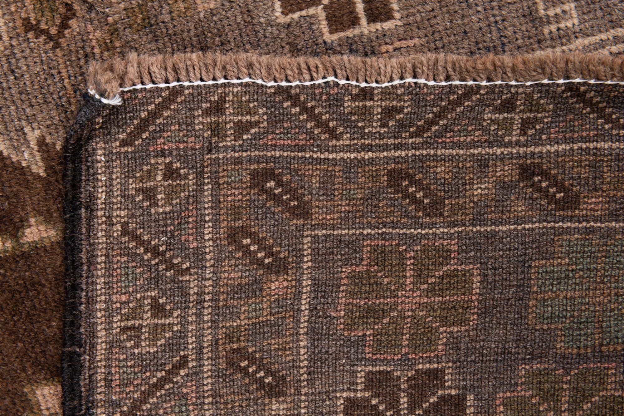 3' 3 x 6' 3 Hand Knotted Ultra Vintage Persian Wool Rug