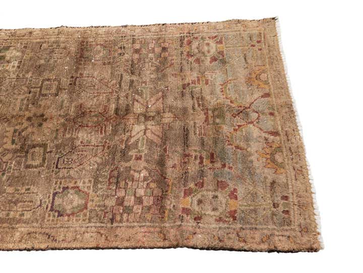 3' 1 x 5' 5 Hand Knotted Ultra Vintage Persian Wool Rug