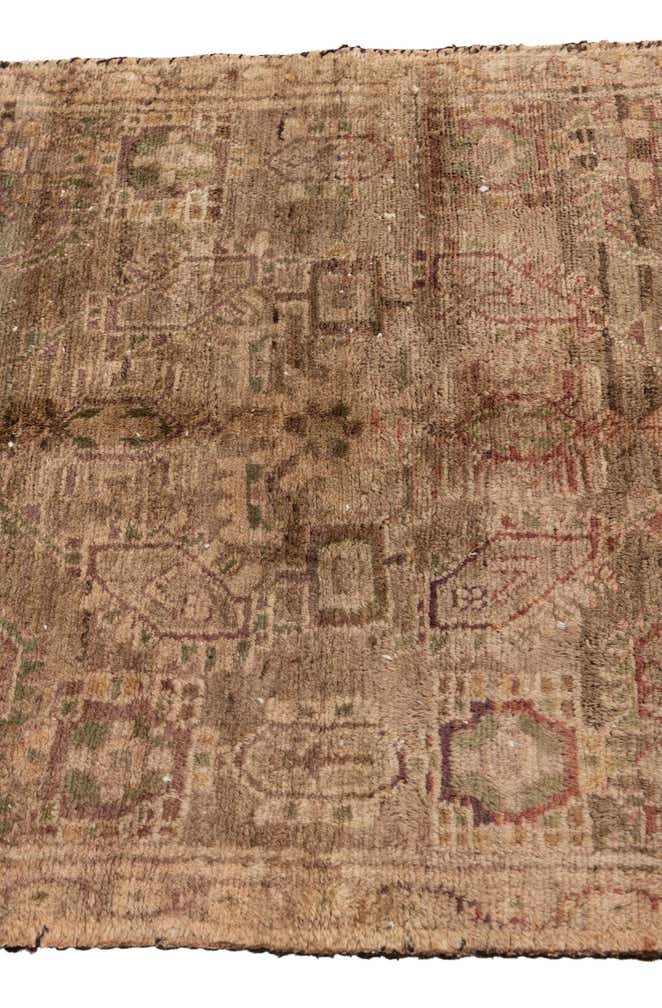 3' 1 x 5' 5 Hand Knotted Ultra Vintage Persian Wool Rug